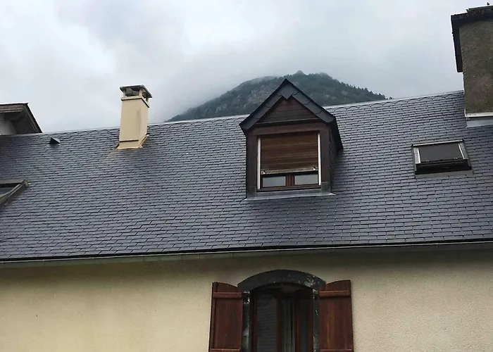 Montagne Dans Maison De Caracteres 아파트 Esterre